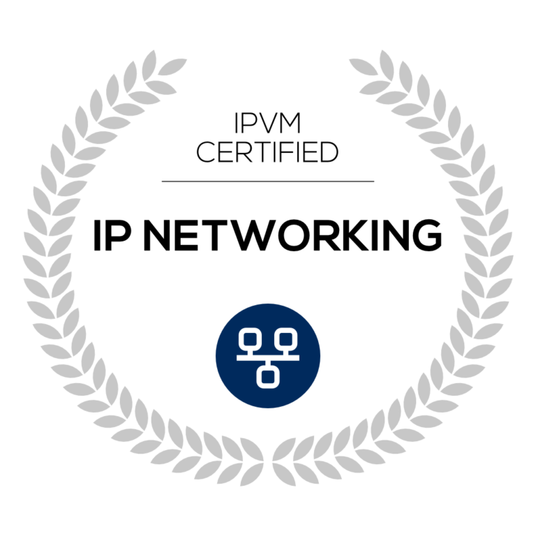 IPVM Certified IP Networking Professional